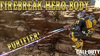 Black ops 3 FIREBREAK HERO challenges! | Purifier HERO body armour walkthrough!