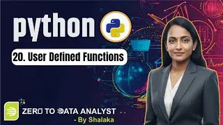 User Defined Functions in Python | Python Functions Explained for Beginners