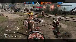 For Honor Gladiator Standard Dominion Gameplay - No Commentary - vs Bots