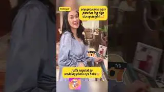 ruffa guttierez nagulat sa wedding photo nya 😍#ruffagutierrez #viralshort