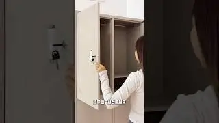 Aesthetic Dormitory Locker Organization and Decor #shorts #aesthetic #decor #organization #lockers