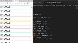 11. Complete Web Development:   HTML Border