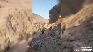 Pak Iran border accident.