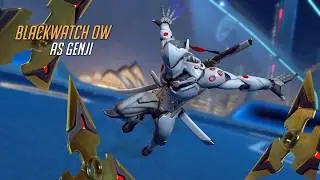 Overwatch Genji Competitive Gibraltar - Steel Defence