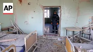 Nurses recount deadly Russian strike on maternity hospital in Ukraine