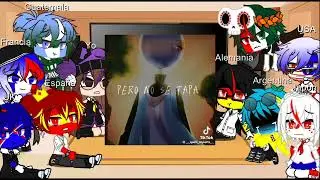 los countryhumans reaccionan a Argentina