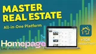 Real Estate Website with In-Built CRM & CMS | All-in-One Admin Panel Homepage