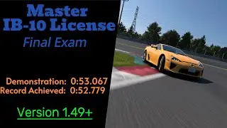 GT7 | Master IB-10 License Beating the Demonstration