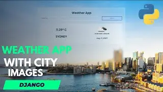 Weather App Using Django Framework | Web Development | Python | Dhruv Deshmukh