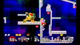 Super Smash Bros Melee Debug Menu Fun - 6-Players Gameplay #10