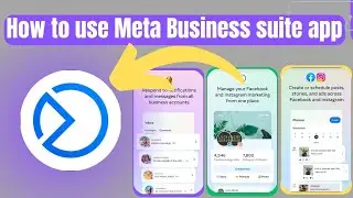 meta business suite page settings | meta business app kya hai || how to use meta business suite app