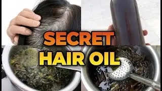 இளநரையை கட்டுப்படுத்தி | முடி உதிர்வை குறைக்கும் பாரம்பரிய Secret Hair Oil