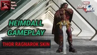 MARVEL Super War - Heimdal Thor Ragnarok Skin Over Power Tank Hero Gameplay Good To Use For Now Meta