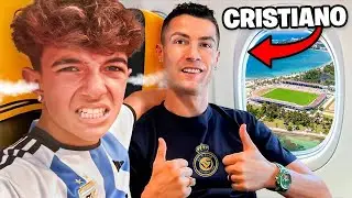 VIAJ&Eacute; con el NI&Ntilde;O MESSI a ver a CRISTIANO Y SE ENFAD&Oacute;&hellip;