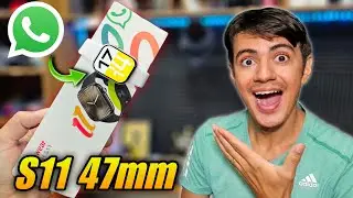 Novo Smartwatch S11 47mm | Vale a pena? Review completo - Responde whatsapp 