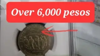 PHILIPPINES Leyte Gulf Landing 5 peso coin year 1994 with high price