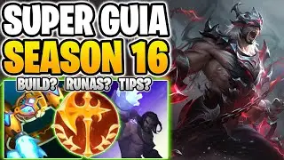 GUIA DE SYLAS SEASON 16 | COMO JUGAR SYLAS MID FACIL Y RAPIDO | HABILIDADES, CONSEJOS, BUILD, RUNAS!