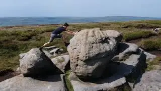 Scrambling and Hiking Wildboar Clough and Bleaklow in the Peak District