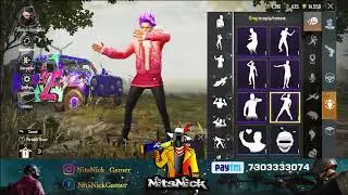 LAST INVENTORY VIDEO ??? 🔥🔥🔥😍 🔥🔥🔥  | NitsNick Gamer | PUBG MOBILE | Stay Home Stay Safe 🔥🔥🔥