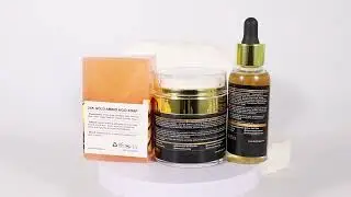 Set gold Very effective product for all skin types.