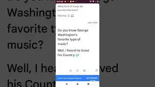 Google Assistant telling jokes part 2