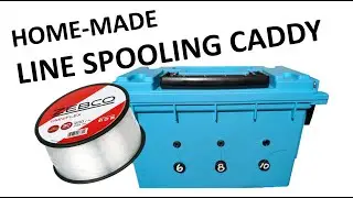 How to Make a Portable Line Spooling Caddy
