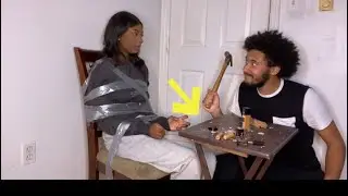 DESTROYING MY GIRLFRIENDS MAKEUP (REVENGE)