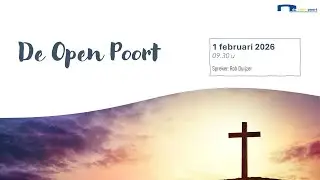 Livestream dienst 1 februari 2026 om 9:30 uur