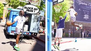 BLOCK MY DUNK CHALLENGE