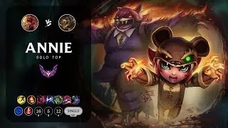 Annie Top vs Renekton - EUW Master Patch 14.1