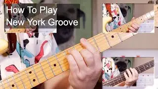 'New York Grove' Ace Frehley Guitar & Bass Lesson