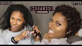 Finger Comber | How to install your Teenie Weenie Afro Unit with no leave-out AND a DEEP SIDE PART