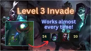 Invading level 3 with Jungle Yorick is busted