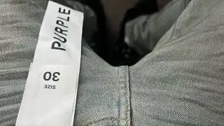 Unboxing my first pair of PURPLE JEANS