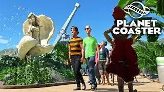 Planet Coaster - Парковые площади! #3