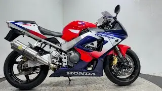 HONDA CBR900 CBR929 RR 2001 41K WALK AROUND / RUNNING VIDEO