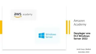 Amazon Academy - Desplegament d'una instància (EC2) de Windows Server 2022 a AWS
