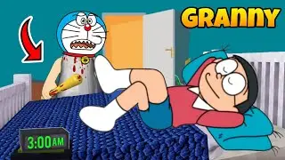 Granny Doraemon Kill Shinchan And Nobita 😱😱 | Shinchan And Nobita Game | Funny Game |