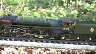 Live Steam G1M Britannia Flying Dutchman at the Lowlands