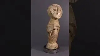 Art africain  - Statues africaines - Figure d'initiation Lega du Bwami