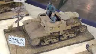 MODEL EXPO ITALY  VERONA 2014 - CARRI ARMATI E AUTOMEZZI DELLA 2^GUERRA M. 8 - 3 - 2014.