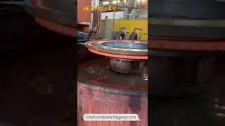 Hardening of Dual Row Gear