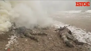 Soldados ucranianos encaram a morte para defender fronteira