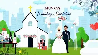 Christian Animated WhatsApp Wedding Invitation || Save The Date || Get Yours Know!
