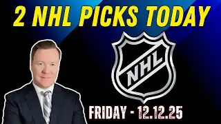 Friday 2 NHL Betting Picks l 12/12/25 l Vernon&rsquo;s Best NHL Bets, Expert Picks and Predictions