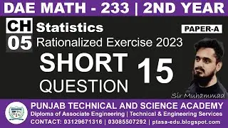 DAE MATH 233 Chapter 5 Short Question 15