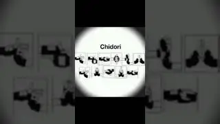 chidori hand sign jutsu 💯💪