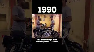 Purchase video #1990 #vintage bullet #vintagerider
