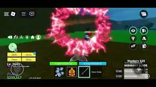 Midnight blade showcase#blox fruit#sword