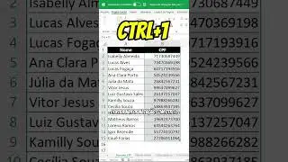 VEJA AQUI: Aprenda a FORMATAR N&Uacute;MEROS e PADRONIZAR CPF no EXCEL R&Aacute;PIDO e F&Aacute;CIL! #excel #dicasexcel